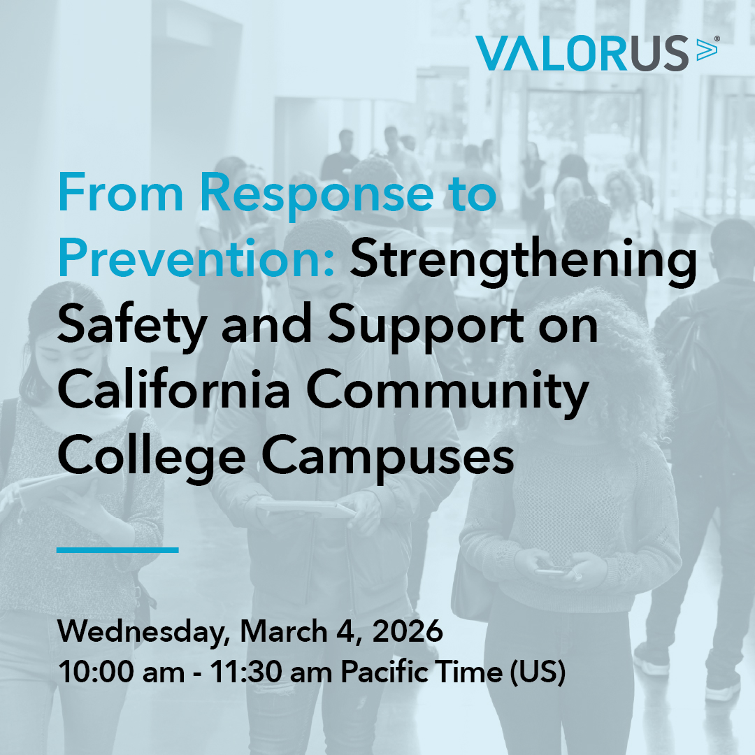 College students walking through campus